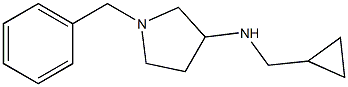 1-benzyl-N-(cyclopropylmethyl)pyrrolidin-3-amine Structure