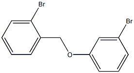 1-bromo-2-(3-bromophenoxymethyl)benzene Structure