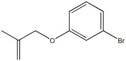 1-bromo-3-[(2-methylprop-2-enyl)oxy]benzene 구조식 이미지