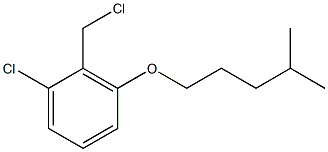 1-chloro-2-(chloromethyl)-3-[(4-methylpentyl)oxy]benzene Structure