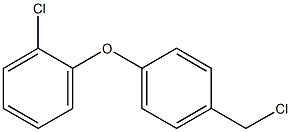 1-chloro-2-[4-(chloromethyl)phenoxy]benzene Structure