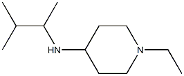 1-ethyl-N-(3-methylbutan-2-yl)piperidin-4-amine Structure