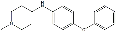 1-methyl-N-(4-phenoxyphenyl)piperidin-4-amine 구조식 이미지