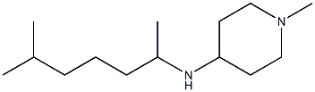 1-methyl-N-(6-methylheptan-2-yl)piperidin-4-amine Structure
