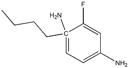 1-N-butyl-2-fluorobenzene-1,4-diamine 구조식 이미지