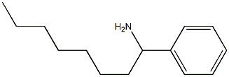 1-phenyloctan-1-amine 구조식 이미지