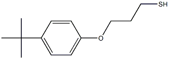 1-tert-butyl-4-(3-sulfanylpropoxy)benzene 구조식 이미지