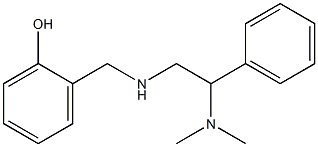 2-({[2-(dimethylamino)-2-phenylethyl]amino}methyl)phenol 구조식 이미지