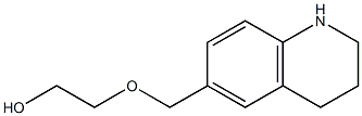 2-(1,2,3,4-tetrahydroquinolin-6-ylmethoxy)ethan-1-ol Structure