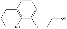 2-(1,2,3,4-tetrahydroquinolin-8-yloxy)ethan-1-ol Structure