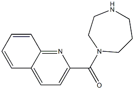 2-(1,4-diazepan-1-ylcarbonyl)quinoline Structure