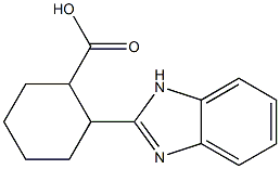 2-(1H-benzimidazol-2-yl)cyclohexanecarboxylic acid Structure