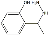 2-(1-hydrazinylethyl)phenol 구조식 이미지