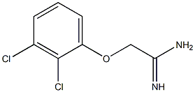 2-(2,3-dichlorophenoxy)ethanimidamide Structure