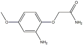 2-(2-amino-4-methoxyphenoxy)acetamide 구조식 이미지