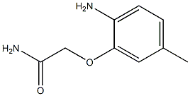 2-(2-amino-5-methylphenoxy)acetamide 구조식 이미지