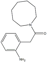 2-(2-aminophenyl)-1-(azocan-1-yl)ethan-1-one Structure