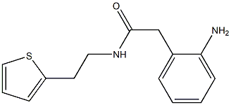 2-(2-aminophenyl)-N-(2-thien-2-ylethyl)acetamide Structure