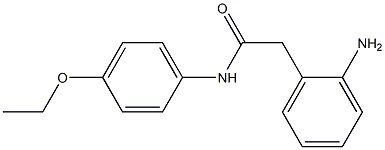 2-(2-aminophenyl)-N-(4-ethoxyphenyl)acetamide Structure