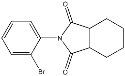 2-(2-bromophenyl)hexahydro-1H-isoindole-1,3(2H)-dione Structure