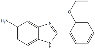 2-(2-ethoxyphenyl)-1H-benzimidazol-5-amine 구조식 이미지