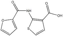 2-(2-furoylamino)thiophene-3-carboxylic acid Structure