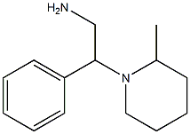 2-(2-methylpiperidin-1-yl)-2-phenylethan-1-amine Structure