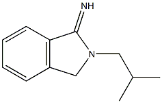 2-(2-methylpropyl)-2,3-dihydro-1H-isoindol-1-imine 구조식 이미지