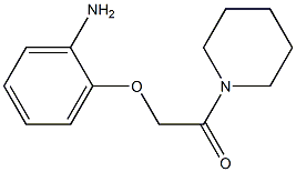 2-(2-oxo-2-piperidin-1-ylethoxy)aniline 구조식 이미지