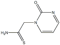 2-(2-oxopyrimidin-1(2H)-yl)ethanethioamide 구조식 이미지
