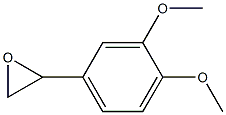 2-(3,4-dimethoxyphenyl)oxirane Structure