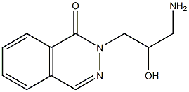 2-(3-amino-2-hydroxypropyl)phthalazin-1(2H)-one 구조식 이미지