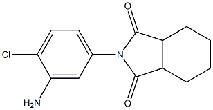 2-(3-amino-4-chlorophenyl)hexahydro-1H-isoindole-1,3(2H)-dione Structure