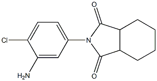 2-(3-amino-4-chlorophenyl)hexahydro-1H-isoindole-1,3(2H)-dione 구조식 이미지