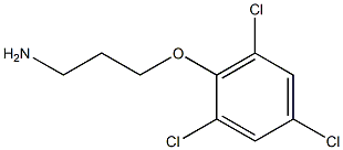 2-(3-aminopropoxy)-1,3,5-trichlorobenzene 구조식 이미지