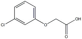 2-(3-chlorophenoxy)acetic acid Structure