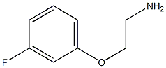 2-(3-fluorophenoxy)ethanamine 구조식 이미지