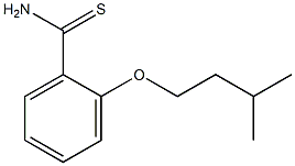 2-(3-methylbutoxy)benzene-1-carbothioamide 구조식 이미지