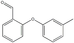 2-(3-methylphenoxy)benzaldehyde Structure