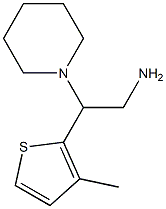 2-(3-methylthien-2-yl)-2-piperidin-1-ylethanamine 구조식 이미지