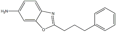 2-(3-phenylpropyl)-1,3-benzoxazol-6-amine Structure