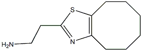 2-(4,5,6,7,8,9-hexahydrocycloocta[d][1,3]thiazol-2-yl)ethanamine Structure