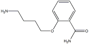 2-(4-aminobutoxy)benzamide 구조식 이미지