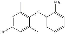 2-(4-chloro-2,6-dimethylphenoxy)aniline Structure