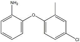 2-(4-chloro-2-methylphenoxy)aniline Structure