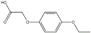 2-(4-ethoxyphenoxy)acetic acid 구조식 이미지