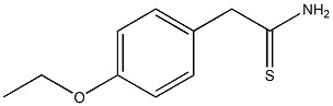 2-(4-ethoxyphenyl)ethanethioamide 구조식 이미지