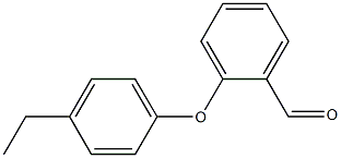 2-(4-ethylphenoxy)benzaldehyde Structure