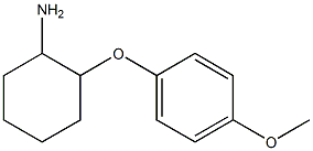 2-(4-methoxyphenoxy)cyclohexan-1-amine Structure
