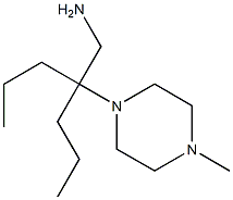 2-(4-methylpiperazin-1-yl)-2-propylpentan-1-amine Structure